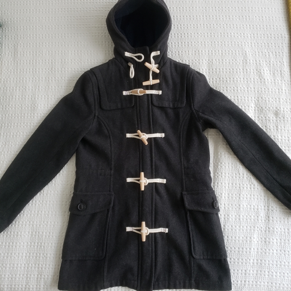 Superdry Detention Mix Duffle Coat size Small